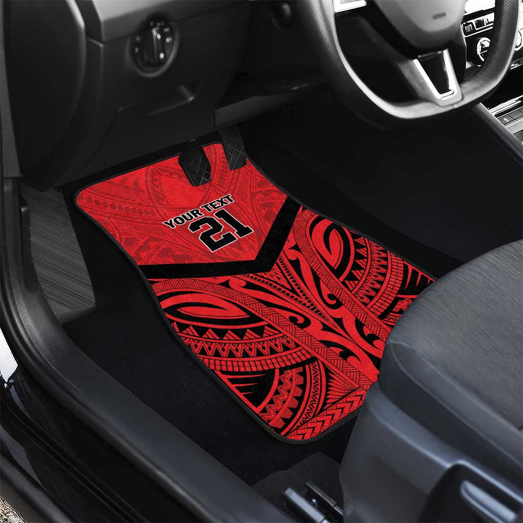 Tahiti Football Custom Car Mats Toa Aito Go Champions LT9 - Polynesian Pride