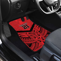Tahiti Football Custom Car Mats Toa Aito Go Champions LT9 - Polynesian Pride