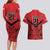 Tahiti Football Custom Couples Matching Long Sleeve Bodycon Dress and Hawaiian Shirt Toa Aito Go Champions