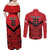 Tahiti Football Custom Couples Matching Off Shoulder Maxi Dress and Long Sleeve Button Shirt Toa Aito Go Champions