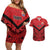 Tahiti Football Custom Couples Matching Off Shoulder Short Dress and Hawaiian Shirt Toa Aito Go Champions