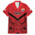 Tahiti Football Custom Family Matching Off The Shoulder Long Sleeve Dress and Hawaiian Shirt Toa Aito Go Champions