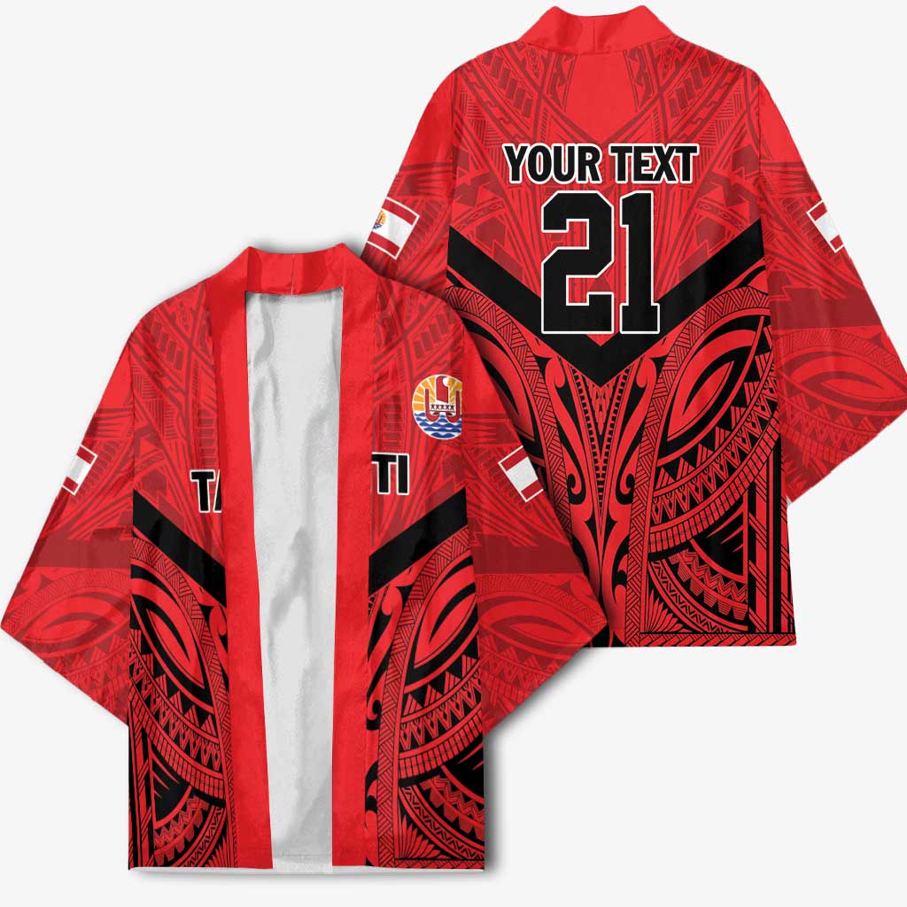Tahiti Football Custom Kimono Toa Aito Go Champions LT9 - Polynesian Pride