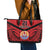 Tahiti Football Custom Leather Tote Bag Toa Aito Go Champions