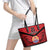 Tahiti Football Custom Leather Tote Bag Toa Aito Go Champions