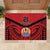 Tahiti Football Custom Rubber Doormat Toa Aito Go Champions