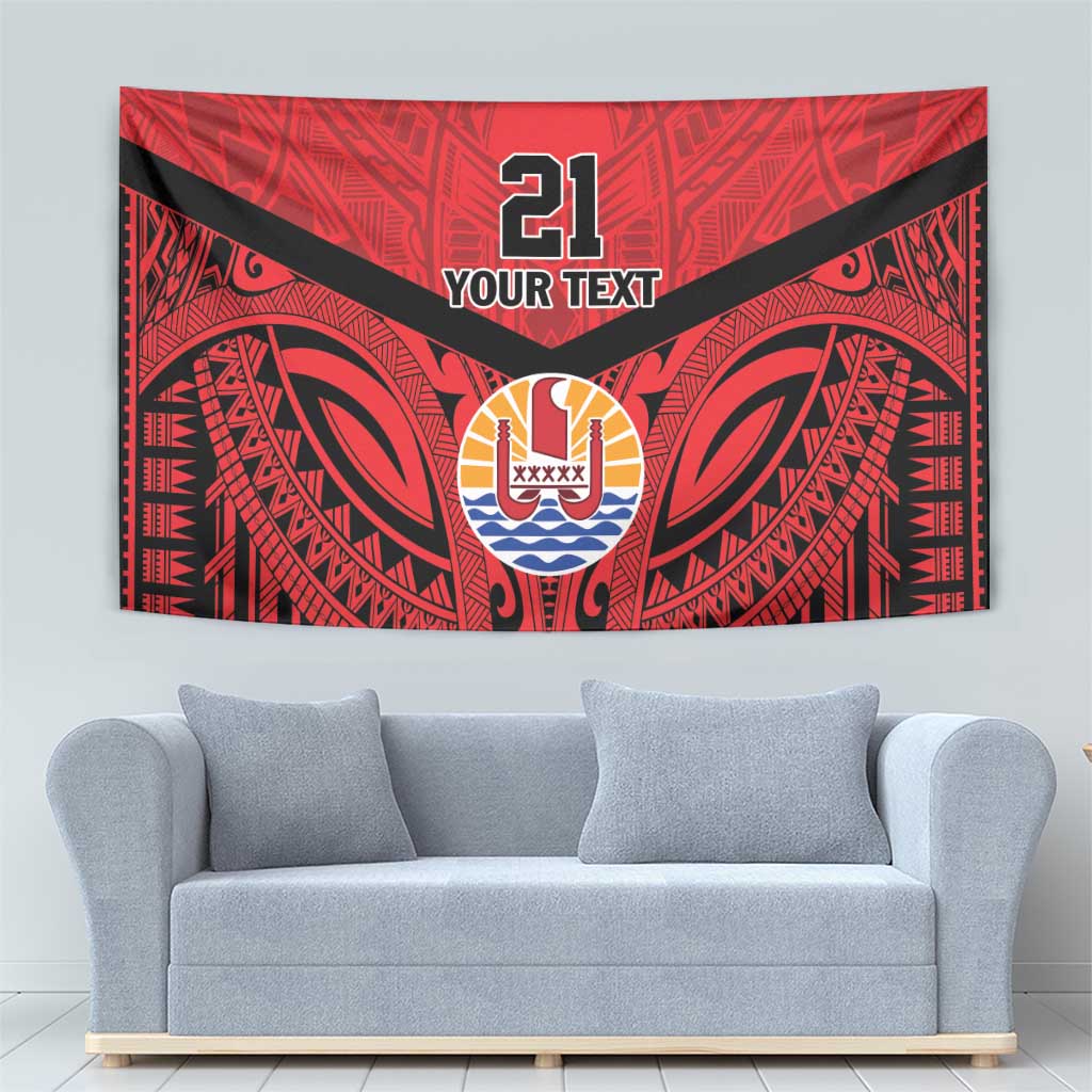 Tahiti Football Custom Tapestry Toa Aito Go Champions LT9 - Polynesian Pride