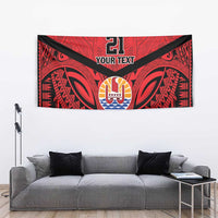 Tahiti Football Custom Tapestry Toa Aito Go Champions LT9 - Polynesian Pride