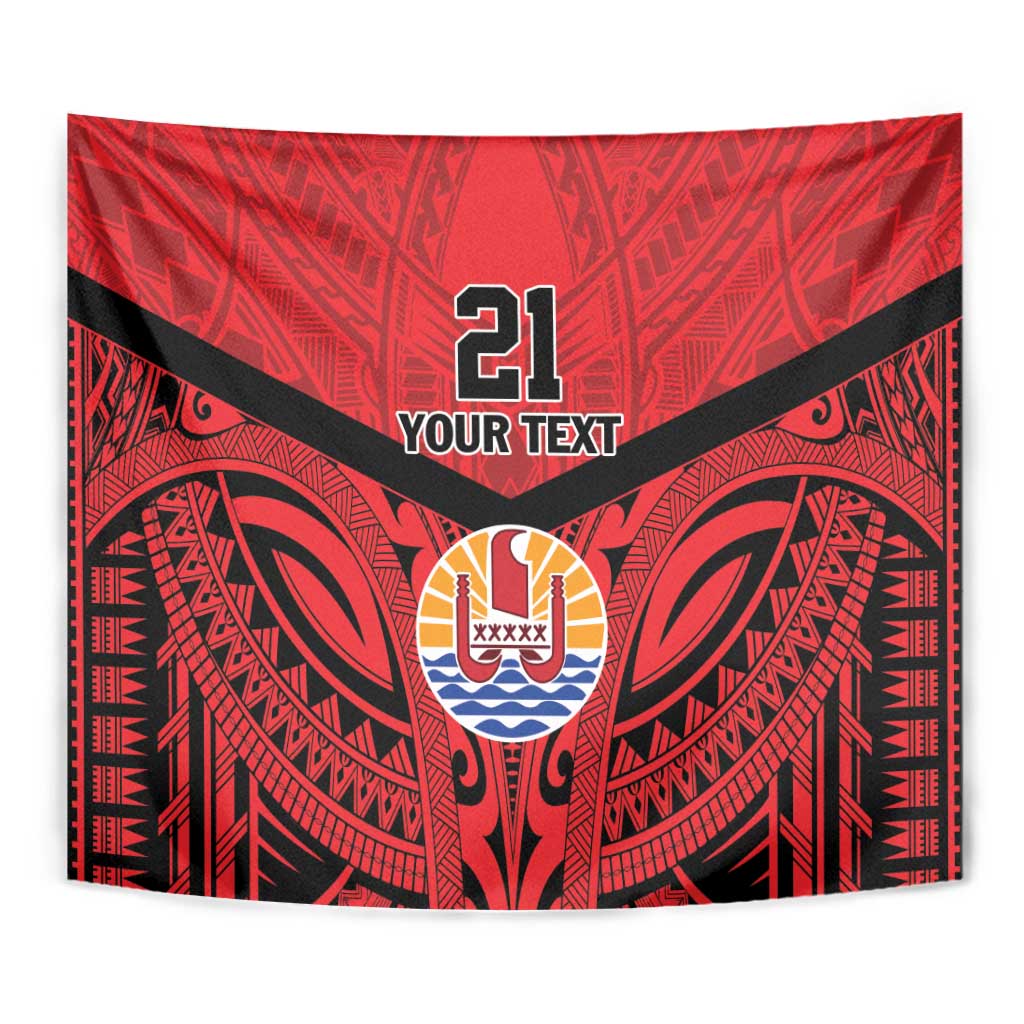 Tahiti Football Custom Tapestry Toa Aito Go Champions LT9 - Polynesian Pride