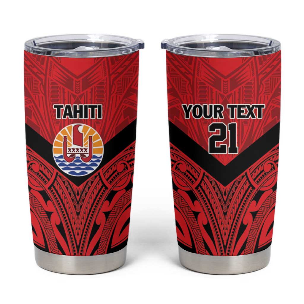 Tahiti Football Custom Tumbler Cup Toa Aito Go Champions