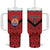 Tahiti Football Custom Tumbler With Handle Toa Aito Go Champions