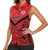 Tahiti Football Custom Women Sleeveless Polo Shirt Toa Aito Go Champions