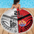 New Caledonia-Tahiti Football Custom Beach Blanket Together Go Champions