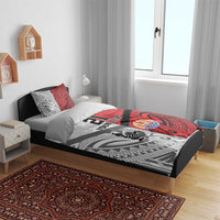 New Caledonia-Tahiti Football Custom Bedding Set Together Go Champions LT9 - Polynesian Pride