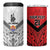 New Caledonia-Tahiti Football Custom 4 in 1 Can Cooler Tumbler Together Go Champions