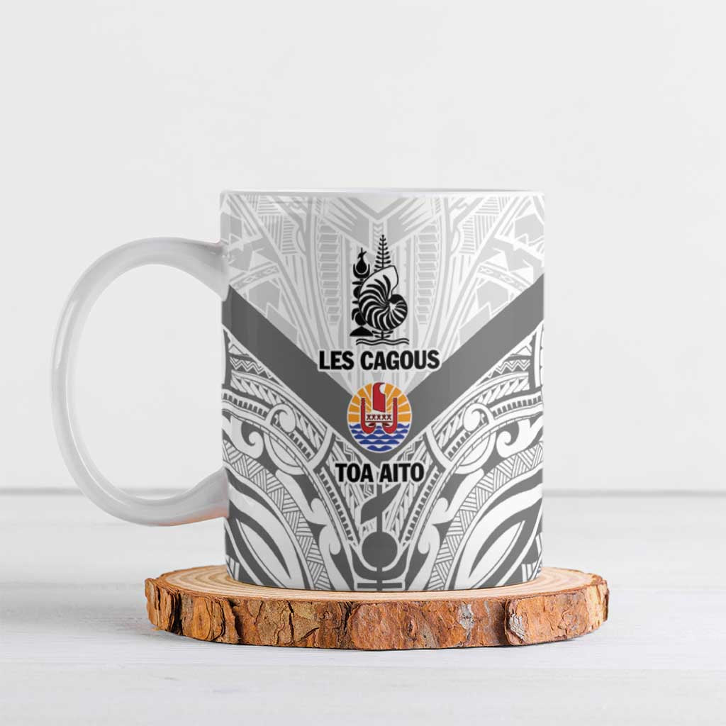 New Caledonia-Tahiti Football Custom Ceramic Mug Together Go Champions LT9 Art - Polynesian Pride