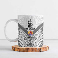 New Caledonia-Tahiti Football Custom Ceramic Mug Together Go Champions LT9 Art - Polynesian Pride
