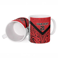 New Caledonia-Tahiti Football Custom Ceramic Mug Together Go Champions LT9 - Polynesian Pride