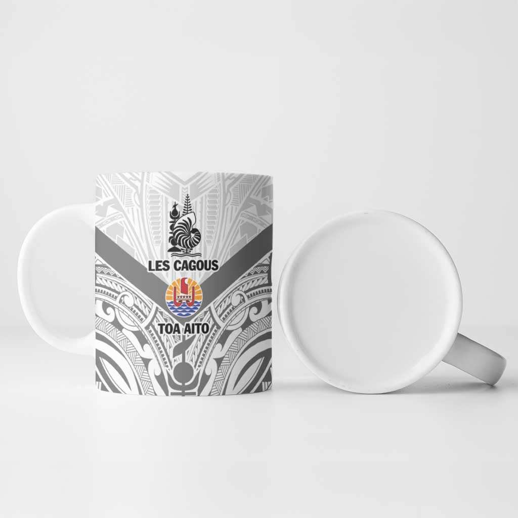 New Caledonia-Tahiti Football Custom Ceramic Mug Together Go Champions LT9 - Polynesian Pride