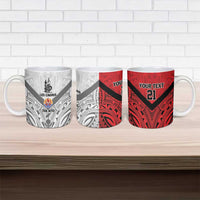 New Caledonia-Tahiti Football Custom Ceramic Mug Together Go Champions LT9 - Polynesian Pride