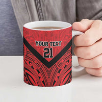 New Caledonia-Tahiti Football Custom Ceramic Mug Together Go Champions LT9 - Polynesian Pride