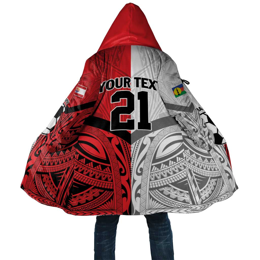 New Caledonia-Tahiti Football Custom Cloak Together Go Champions LT9 Unisex Art - Polynesian Pride
