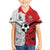 New Caledonia-Tahiti Football Custom Family Matching Short Sleeve Bodycon Dress and Hawaiian Shirt Together Go Champions