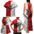 New Caledonia-Tahiti Football Custom Family Matching Tank Maxi Dress and Hawaiian Shirt Together Go Champions