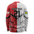 New Caledonia-Tahiti Football Custom Long Sleeve Shirt Together Go Champions