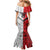 New Caledonia-Tahiti Football Custom Mermaid Dress Together Go Champions