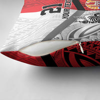 New Caledonia-Tahiti Football Custom Pillow Cover Together Go Champions LT9 - Polynesian Pride