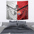 New Caledonia-Tahiti Football Custom Tapestry Together Go Champions