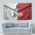 New Caledonia-Tahiti Football Custom Tapestry Together Go Champions