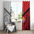 New Caledonia-Tahiti Football Custom Window Curtain Together Go Champions