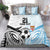 New Zealand-Fiji Football Custom Bedding Set Together Go Champions