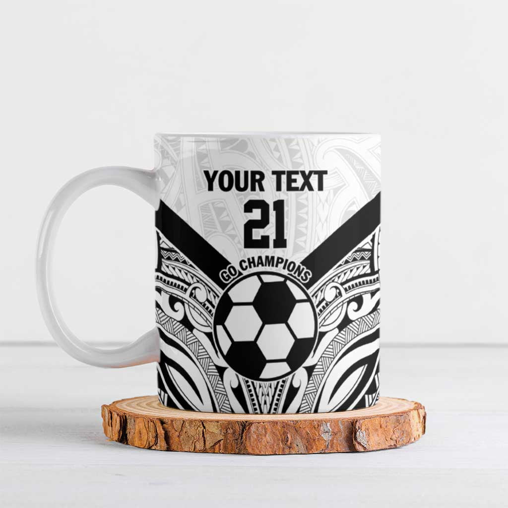 New Zealand-Fiji Football Custom Ceramic Mug Together Go Champions LT9 Art - Polynesian Pride