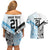 New Zealand-Fiji Football Custom Couples Matching Off Shoulder Short Dress and Hawaiian Shirt Together Go Champions