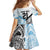 New Zealand-Fiji Football Custom Family Matching Off Shoulder Maxi Dress and Hawaiian Shirt Together Go Champions