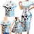 New Zealand-Fiji Football Custom Family Matching Short Sleeve Bodycon Dress and Hawaiian Shirt Together Go Champions