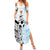 New Zealand-Fiji Football Custom Family Matching Summer Maxi Dress and Hawaiian Shirt Together Go Champions