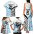 New Zealand-Fiji Football Custom Family Matching Tank Maxi Dress and Hawaiian Shirt Together Go Champions