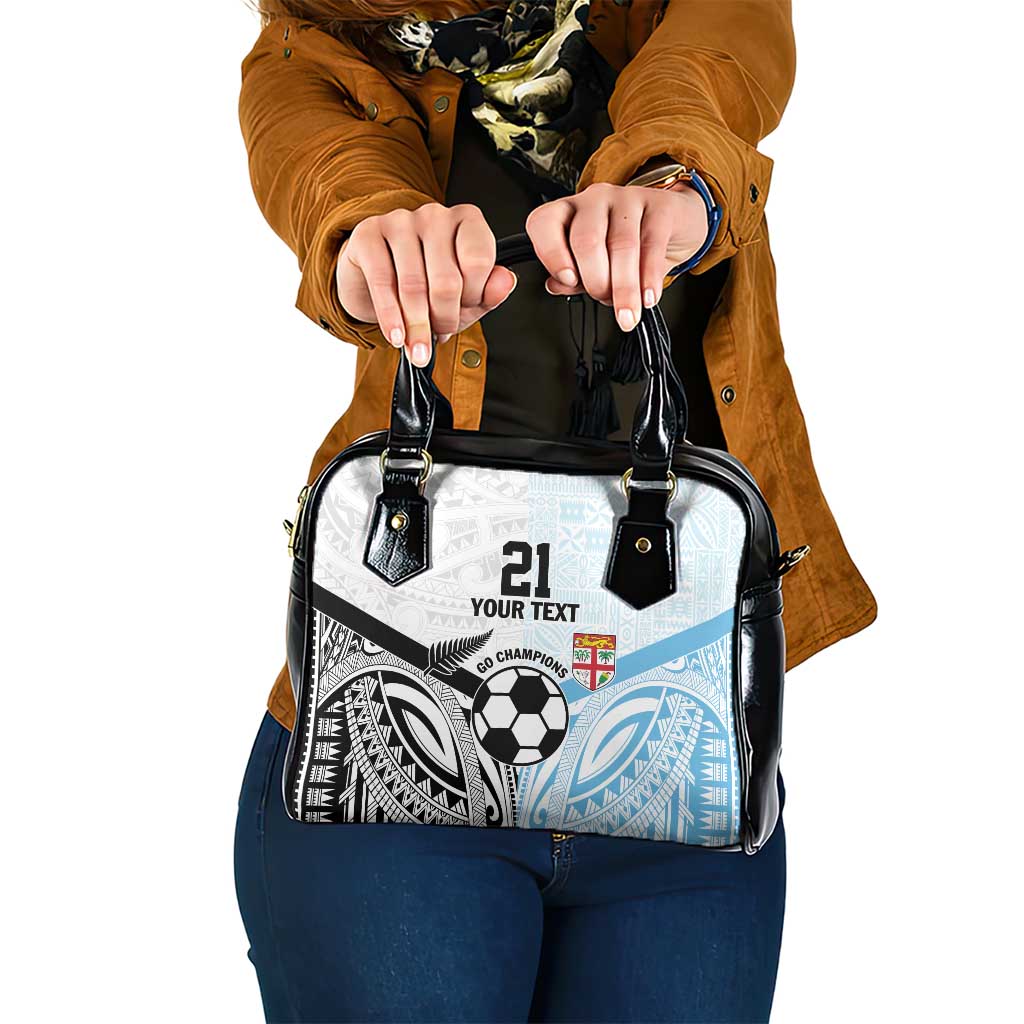 New Zealand-Fiji Football Custom Shoulder Handbag Together Go Champions LT9 One Size Art - Polynesian Pride