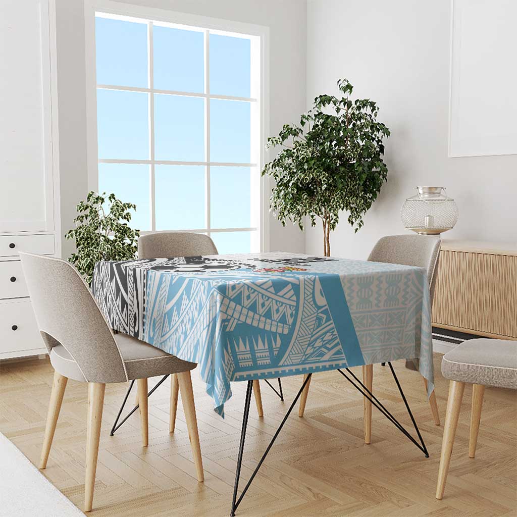 New Zealand-Fiji Football Custom Tablecloth Together Go Champions LT9 - Polynesian Pride