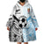 New Zealand-Fiji Football Custom Wearable Blanket Hoodie Together Go Champions