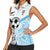 New Zealand-Fiji Football Custom Women Sleeveless Polo Shirt Together Go Champions