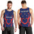 New Zealand Auckland Cricket Men Tank Top Polynesian with Maori Koru LT9 - Polynesian Pride