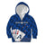 New Zealand Cricket Kid Hoodie Auckland Aces Sporty Style LT9 Zip Hoodie Blue - Polynesian Pride