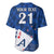 (Custom Text And Number) New Zealand Cricket Baseball Jersey Auckland Aces Sporty Style LT9 - Polynesian Pride