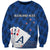 (Custom Text And Number) New Zealand Cricket Sweatshirt Auckland Aces Sporty Style LT9 Unisex Blue - Polynesian Pride