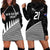 (Custom Text And Number) New Zealand Cricket Hoodie Dress Black Cap Sporty Style No1 LT9 - Polynesian Pride